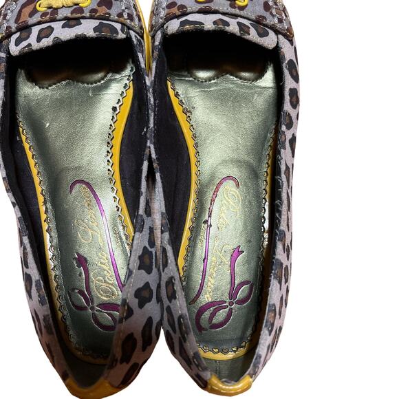 Poetic License Leopard Print Flats with Yellow Accents - Picture 8 of 8